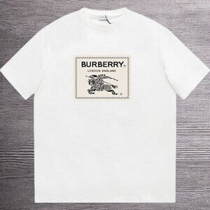 Burberry Men's White Short Sleeve T-Shirt
